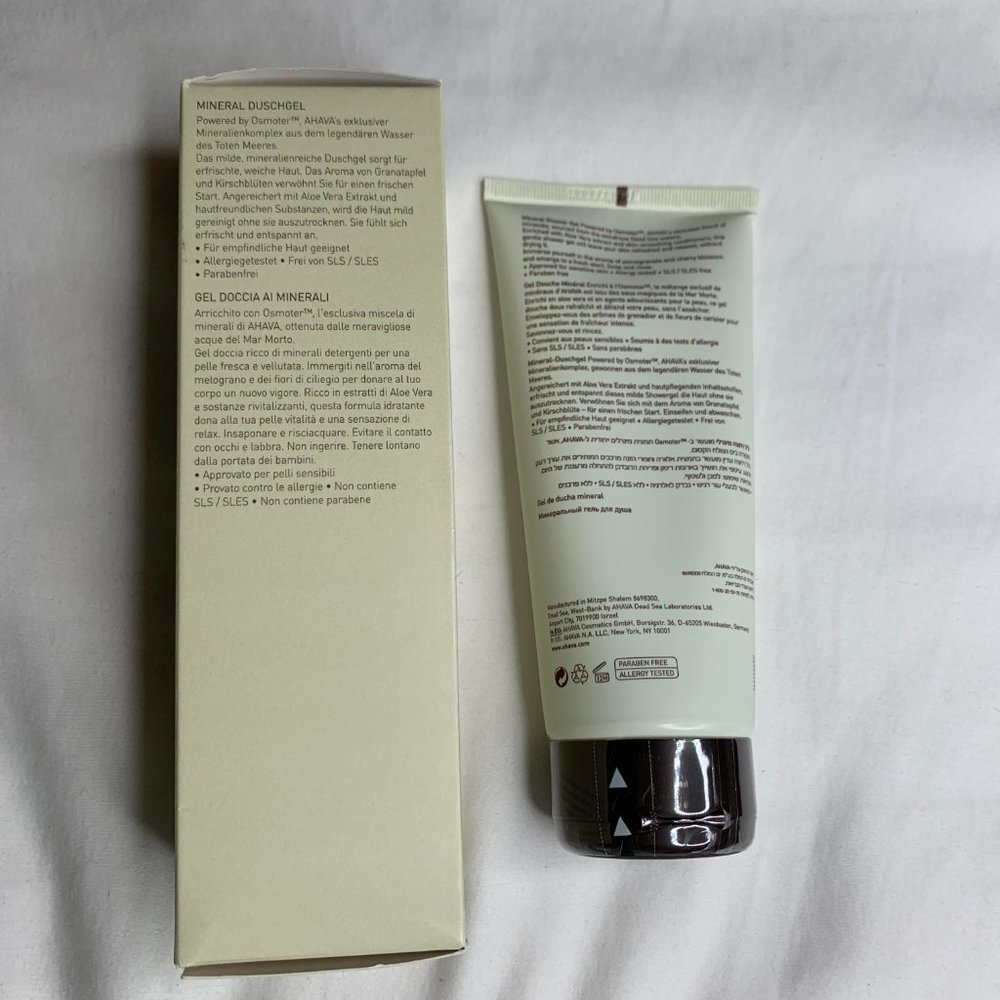 New AHAVA Deadsea Water Mineral Shower Gel - Picture 2 of 2